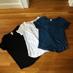3 H&M T-shirts